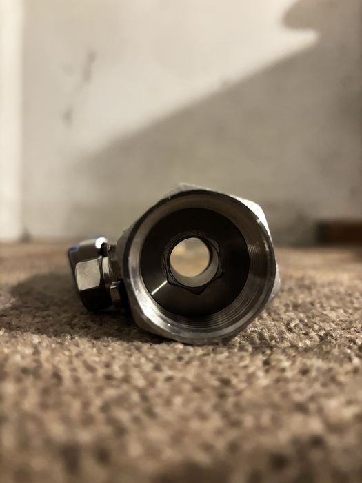 Zawór kulowy 1" 64 bar inox 316 stal nierdzewna