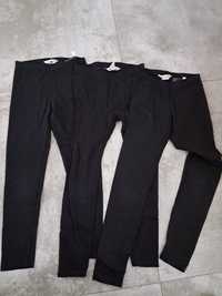 Legginsy czarne 3 szt rozmiar 122 H&M