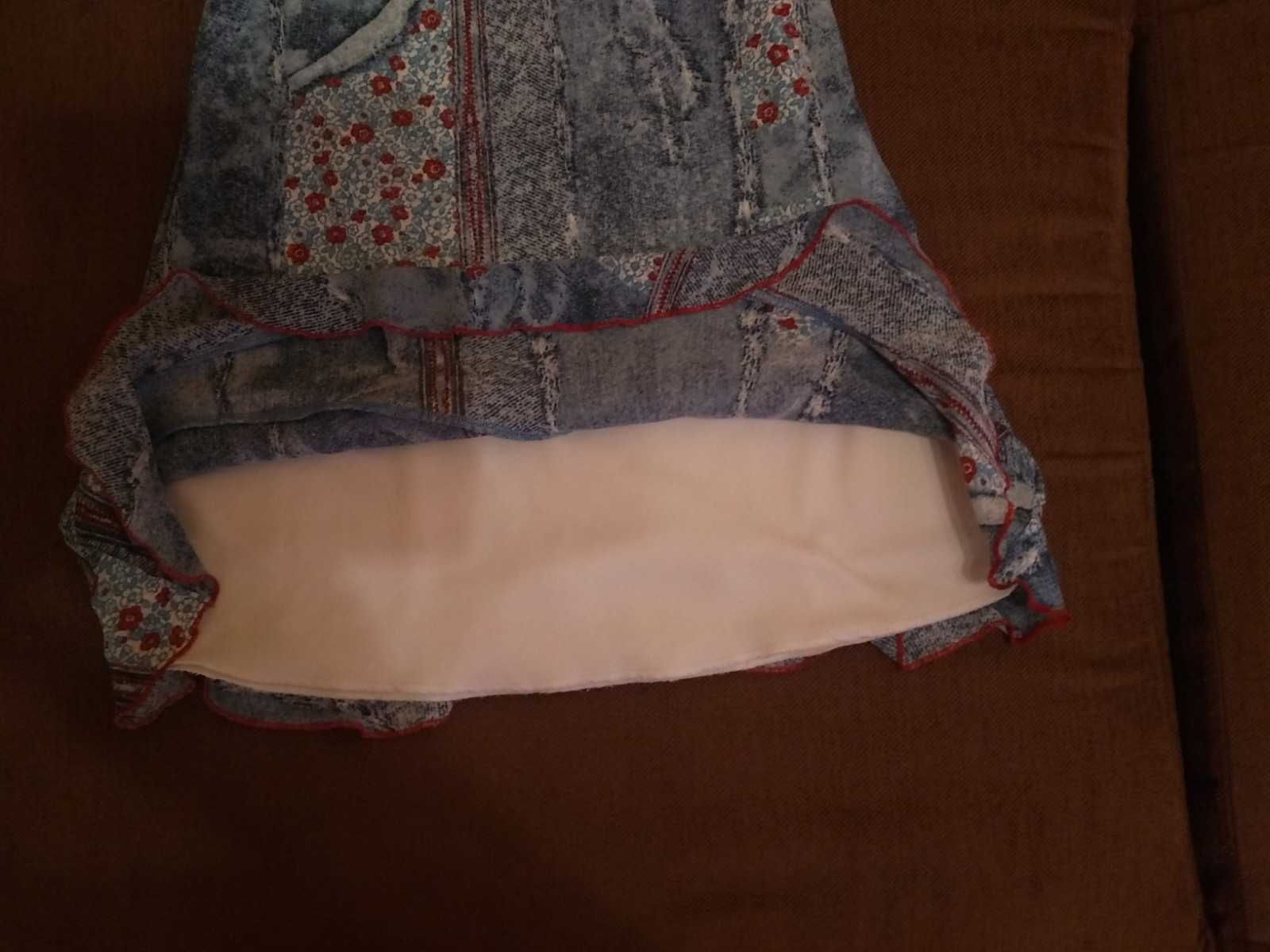 Sukienka / sukieneczka / ramiączka / 122 cm JAK NOWA
