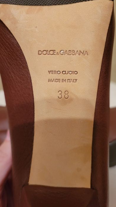 Туфли Dolce&Gabbana. Оригинал.Размер 37.5- 38