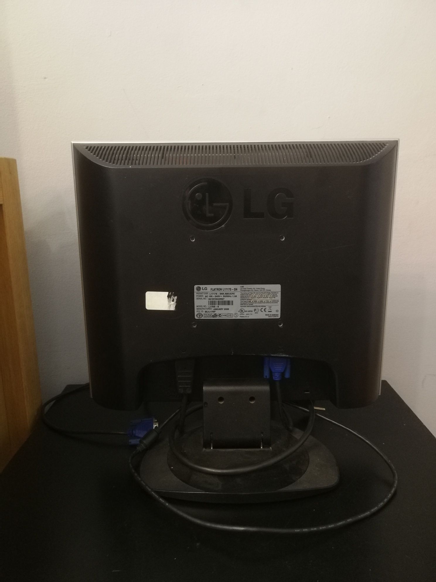 Monitor LG 17 cali