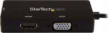 startech usb-c multiport adapter usb c na hdmi/dvi/vga