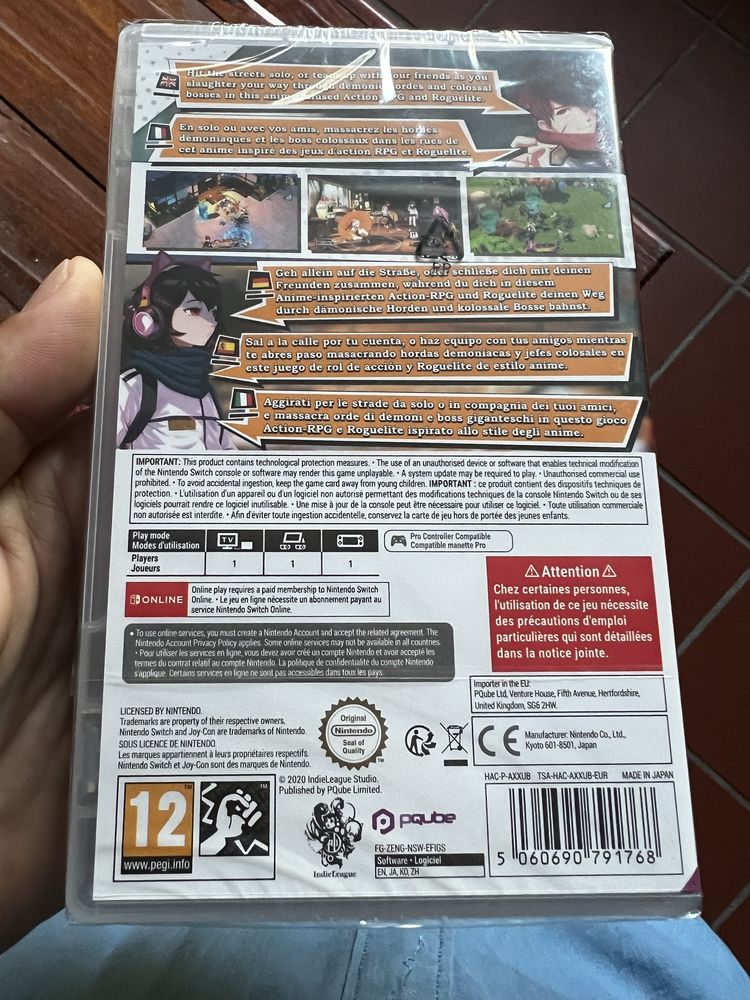 Zangeon nintendo switch