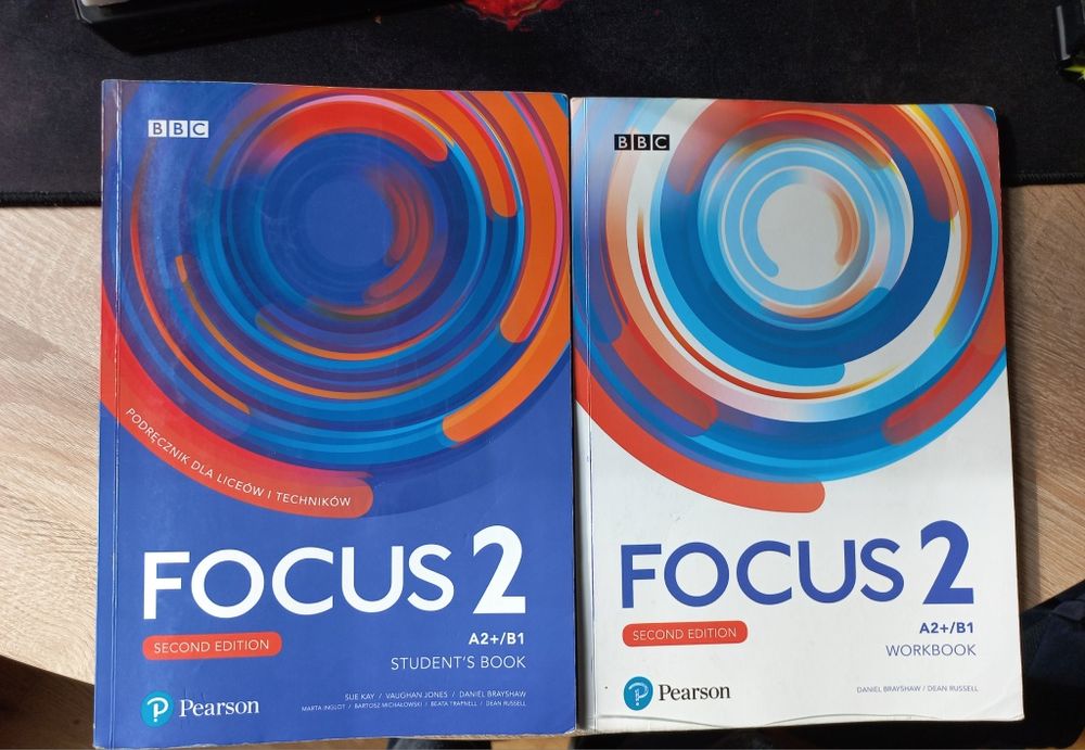 Sprzedam książki Focus 2 Second Edition A2+/B1