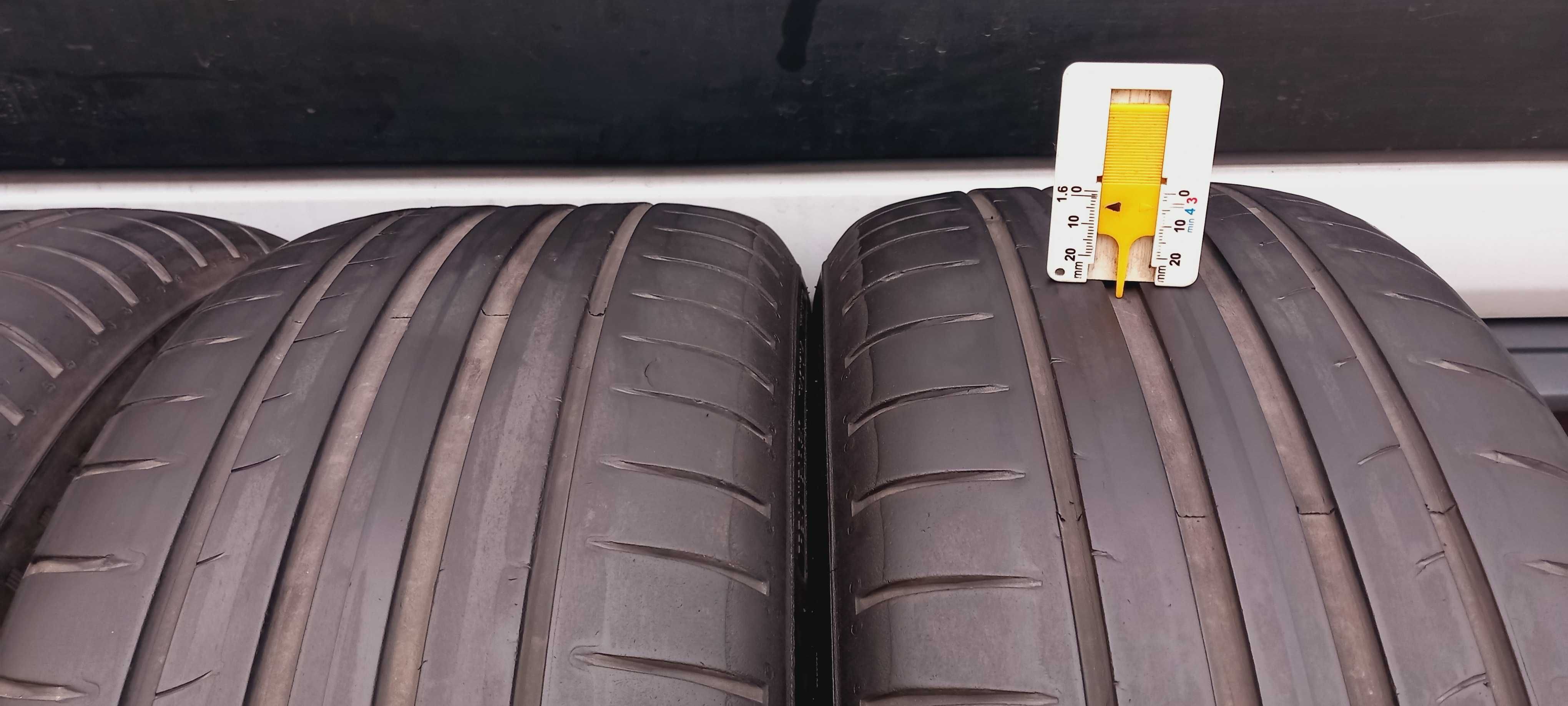 Opony letnie Premium 4x DUNLOP 205/55R16 91H, 2022r. stan bdb