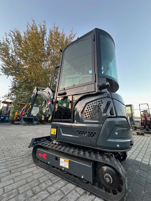 Minikoparka VIP 2 Diesel Podwójna POMPA Hydrauliczna 1800kg