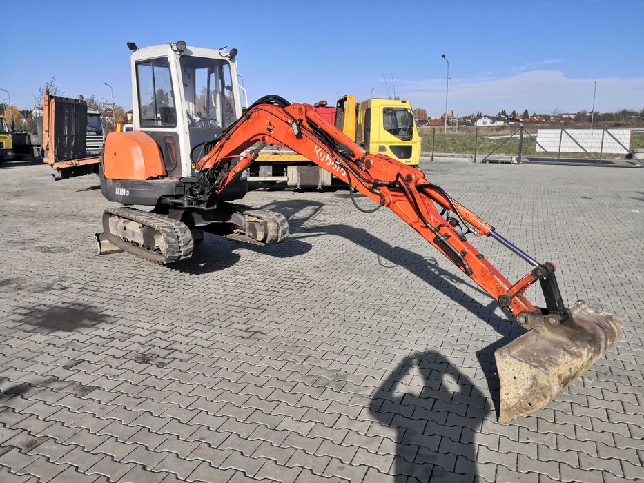 koparka 2008r 3,5t KUBOTA KH 101-3 minikoparka gąsienicowa