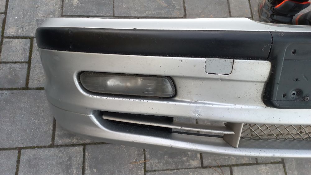 Bmw 3 e46 sedan kombi 98-01 zderzak przód przedni 3.0 titansilber