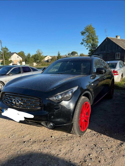 Infiniti FX50 VK50VE części maska zderzak silnik głowica błotnik