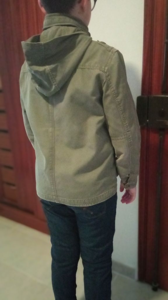 Casaco estilo anorak - rapaz 13-14 anos. Como Novo!