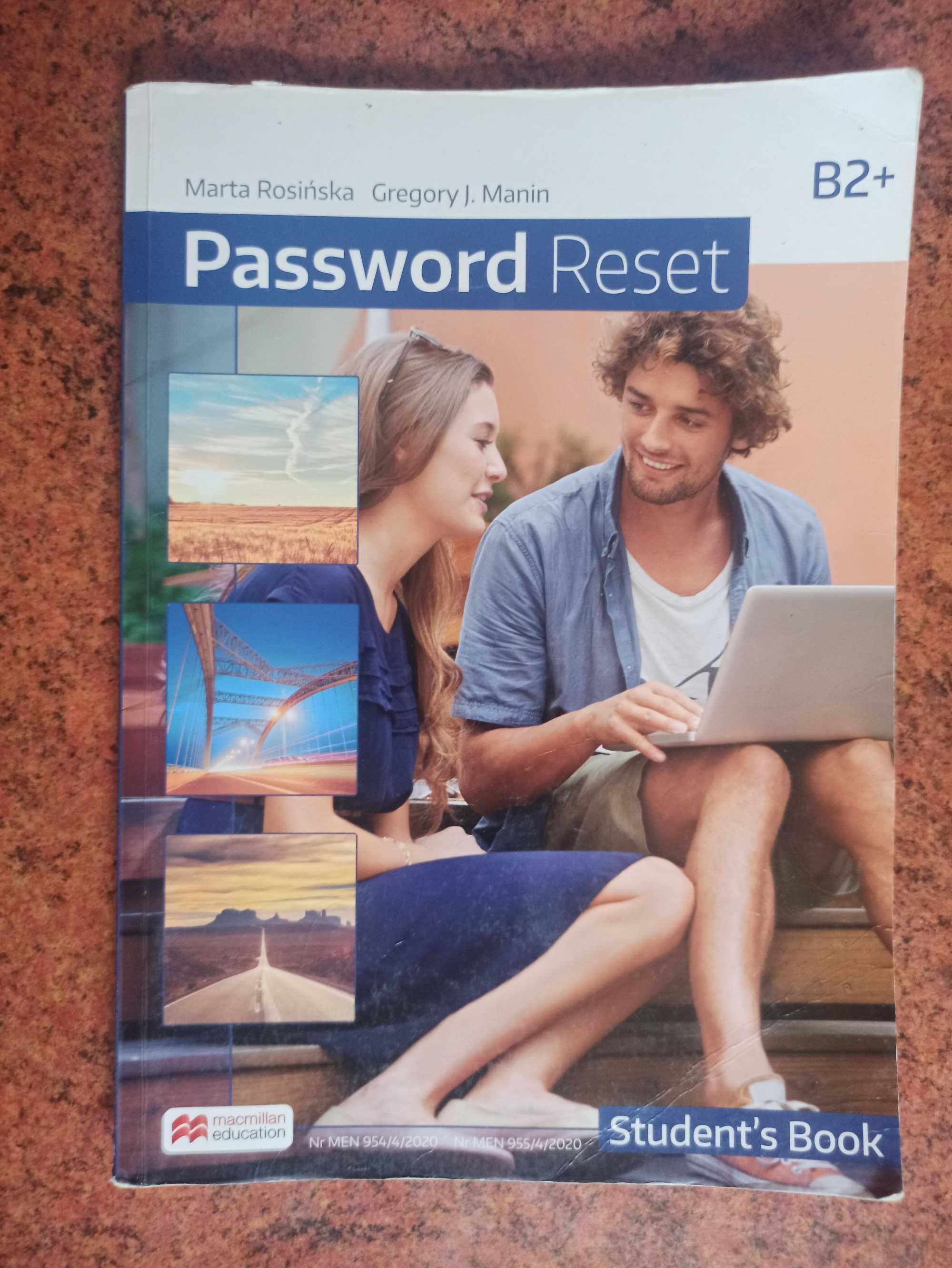 Podręcznik+ćwiczenia: Password reset B2+