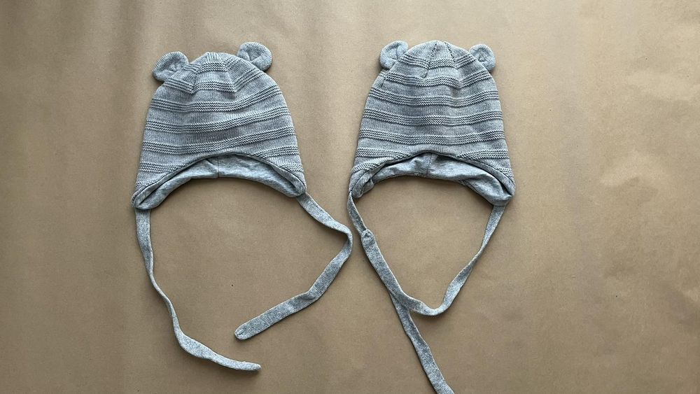 Шапки  шерсть, 6-18 мес