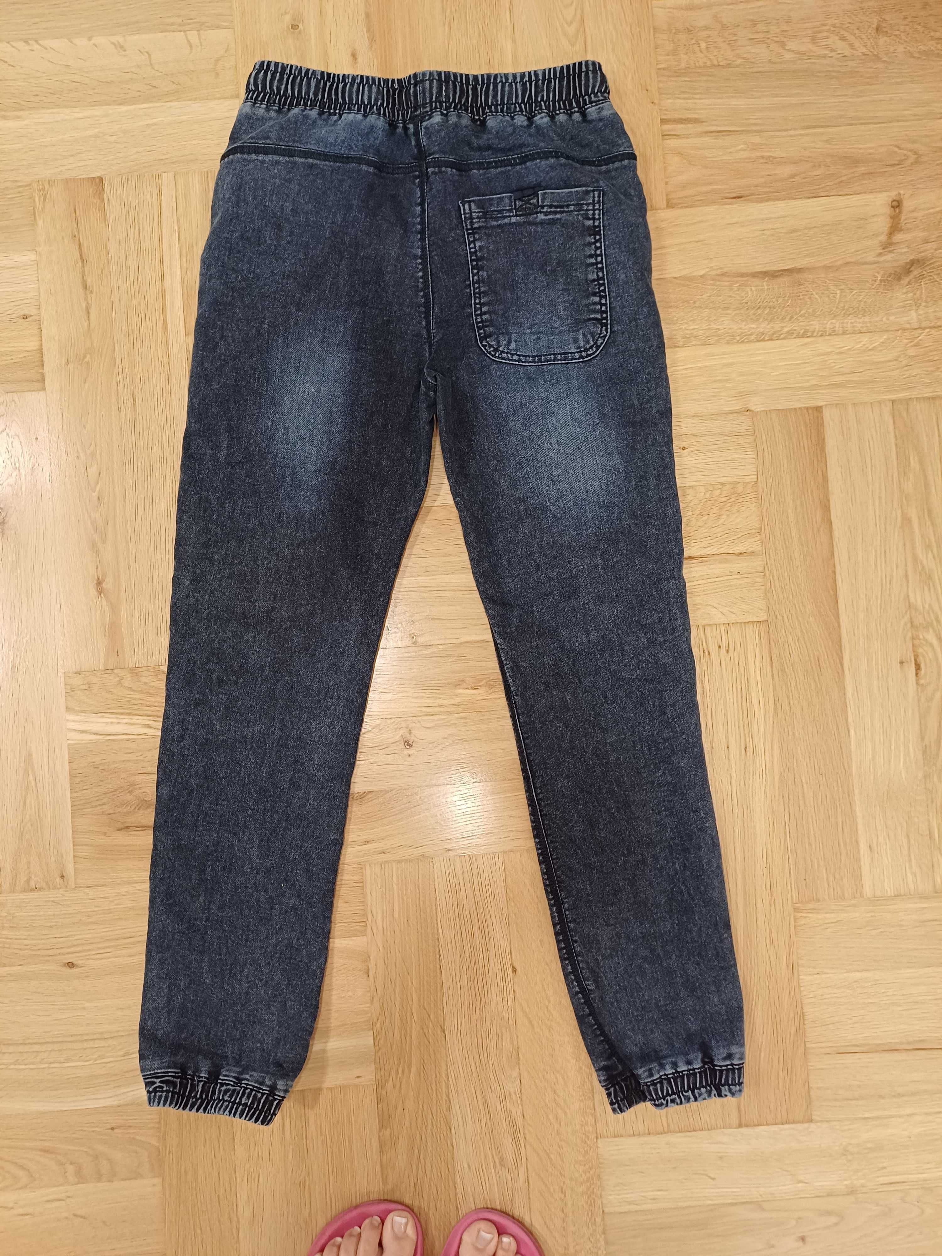 Spodnie jeans jogger nowe 164 reserved
