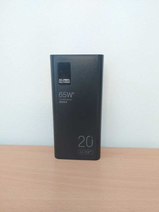 Павербанк Power Bank Повербанк LI-TOP 20000mAh PD-QC 3.0 з LCD экраном