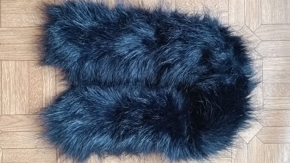 Мех искусственный на воротник, капюшон