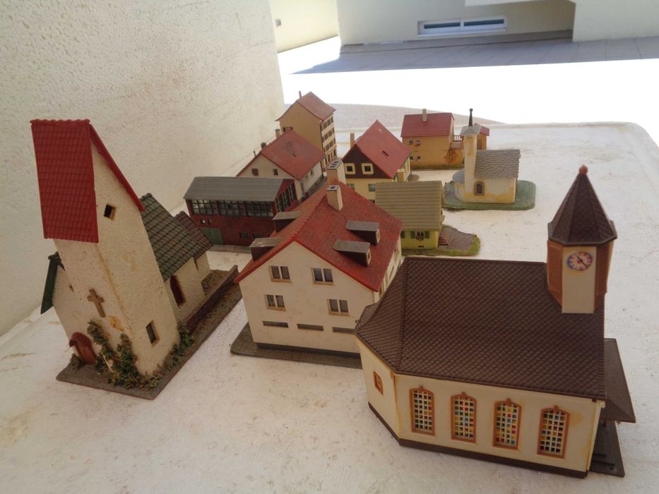 1:160 Lote de 10 construções para maqueta