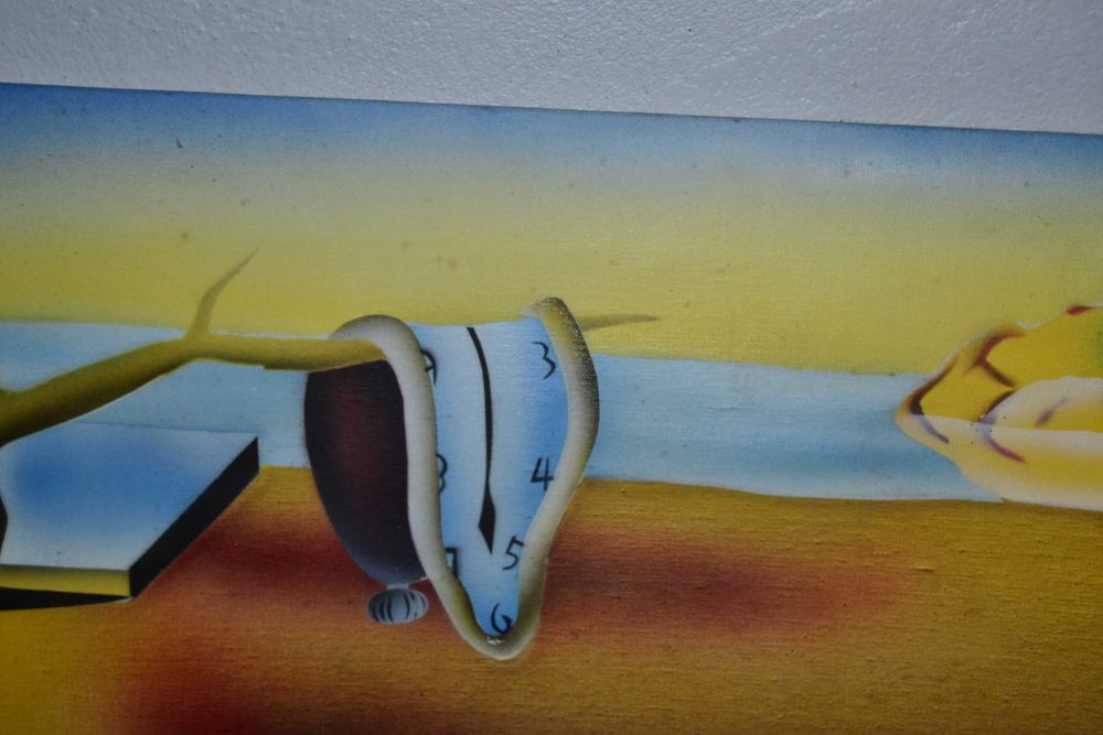 Pintura sobre tela, Surrealista , Persistencia da Memoria