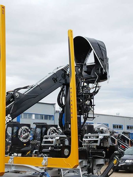 Cobertura de banco de grua ou máquina