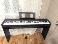 Цифрове піаніно YAMAHA P-45B з дерев'яною стійкою