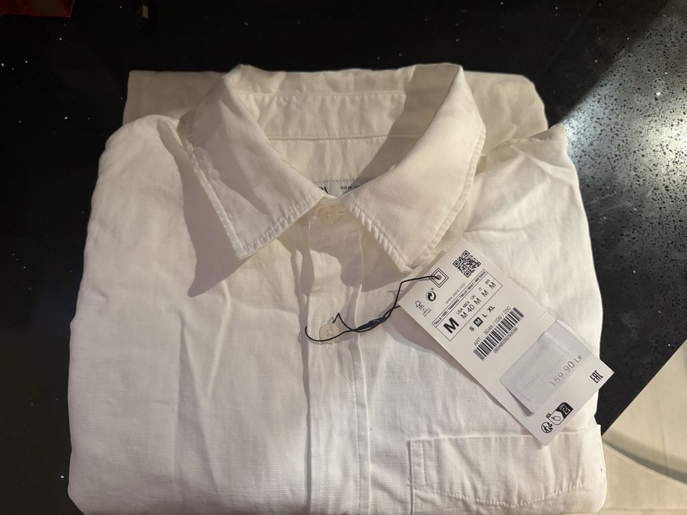 Рубашка с длинным рукавом zara