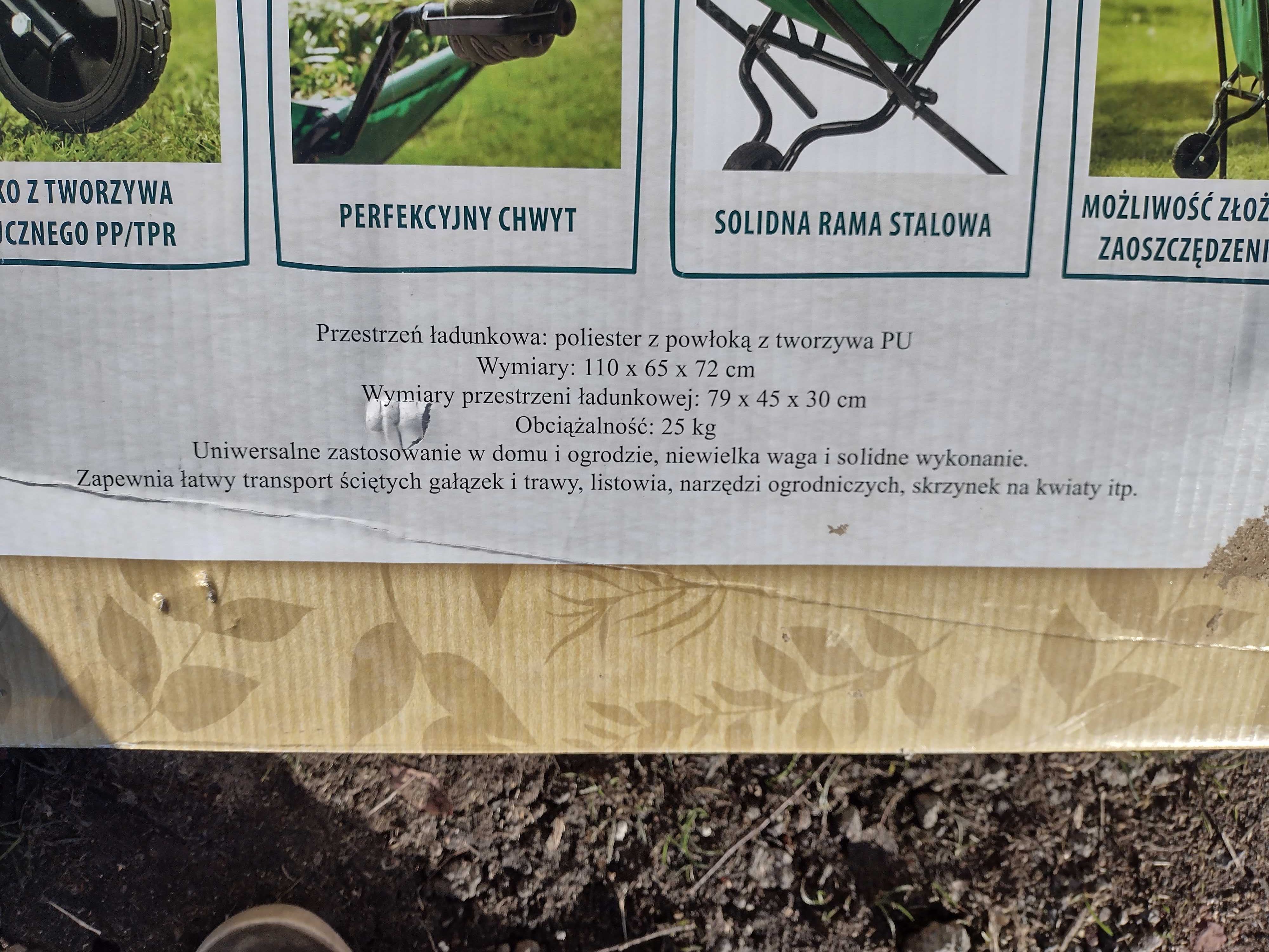 Taczka Ogrodowa Nowa