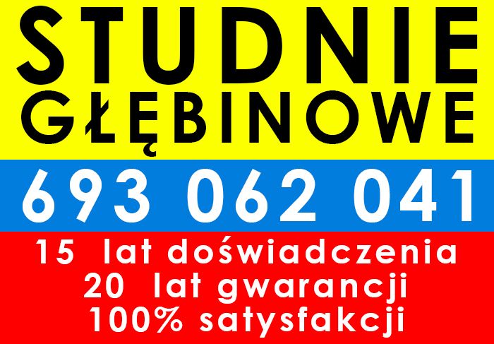 Studnie Głębinowe Odwierty Konin Kalisz Sieradz Ostrów Wlkp.