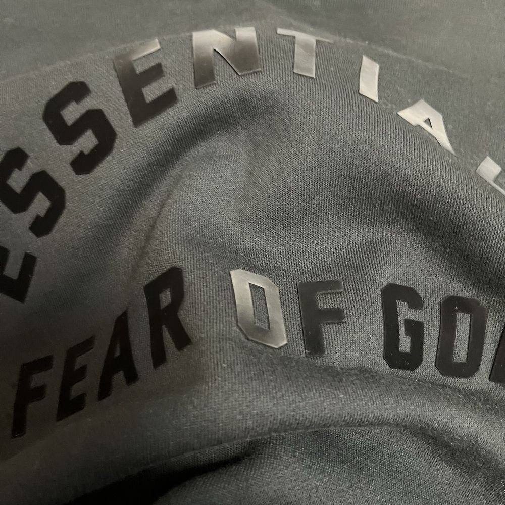 Худи essentials ss23 Black Core Collection fear of god