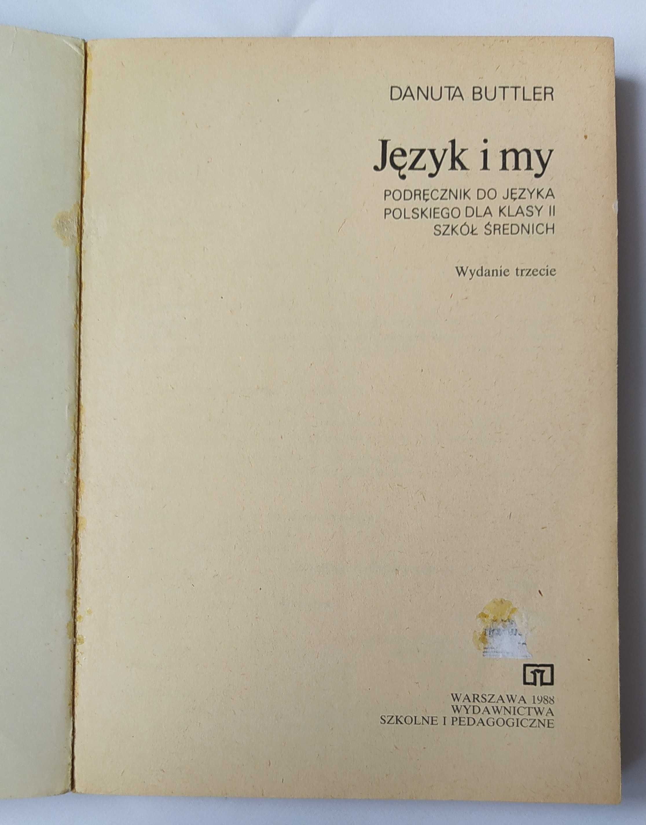 JĘZYK POLSKI – Język i my – 2