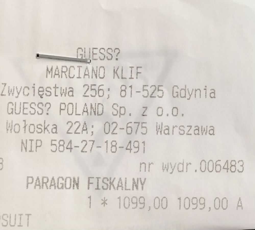 Guess Marciano kombinezon czarny stan idealny jak nowy.