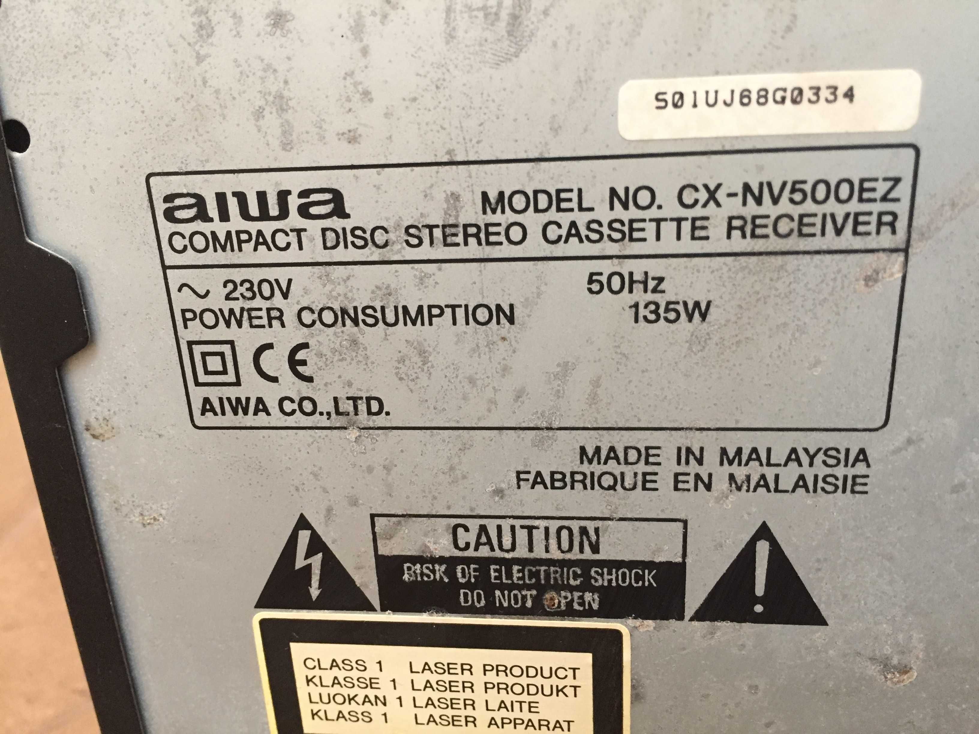 Магнітола AIWA CX- NV500EZ