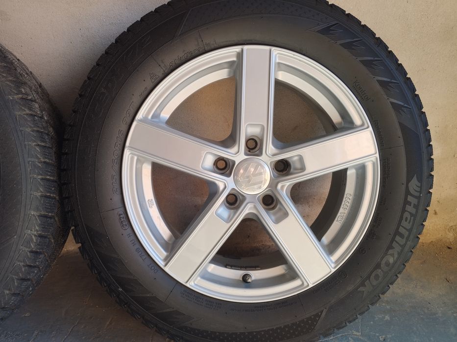 215 60 r16 Шини плюс диски, 5*112, зима, 8.5мм,  21 р.