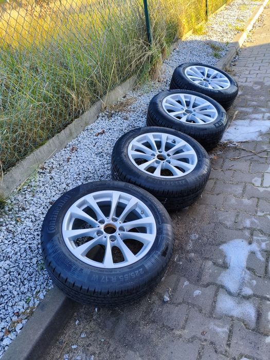 Koła  alu BMW f34 3gt 8j17 et34 5x120 continental