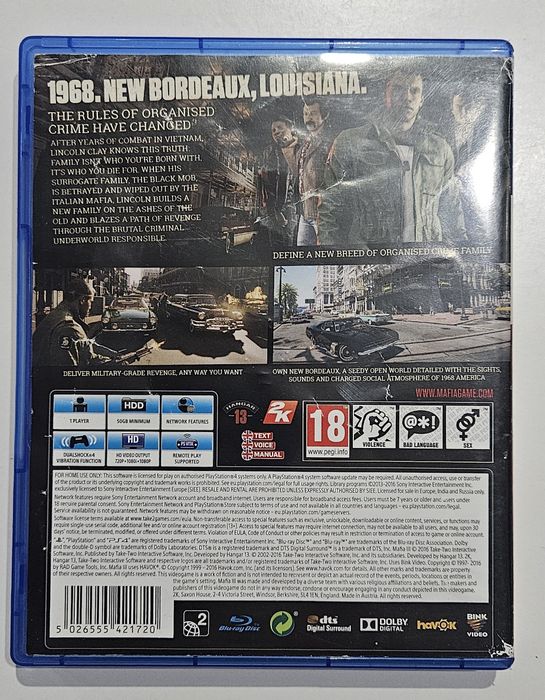 Mafia III  gra ps4