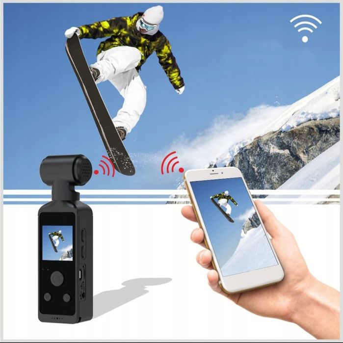 Kamera sportowa V850 4K Wi-Fi obrotowa