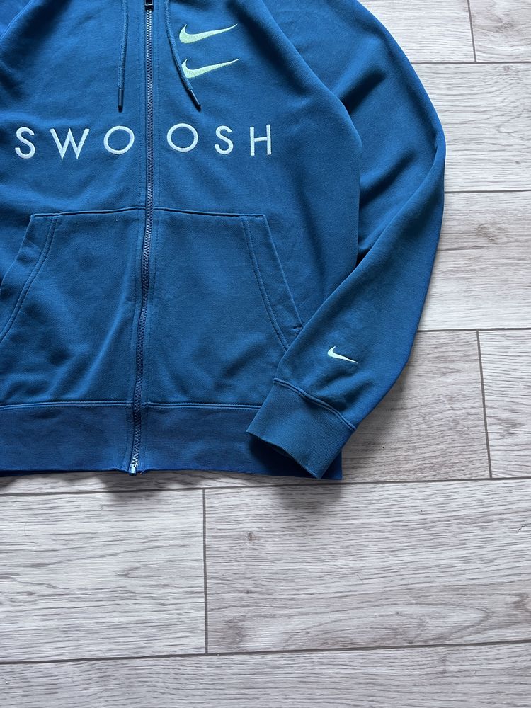 Nike Double Swoosh зіп-худі оригінал кофта на змійці з капюшоном