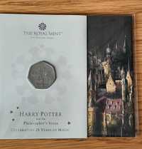 Юбилейные монеты Гарри Поттер "Хогвардс"