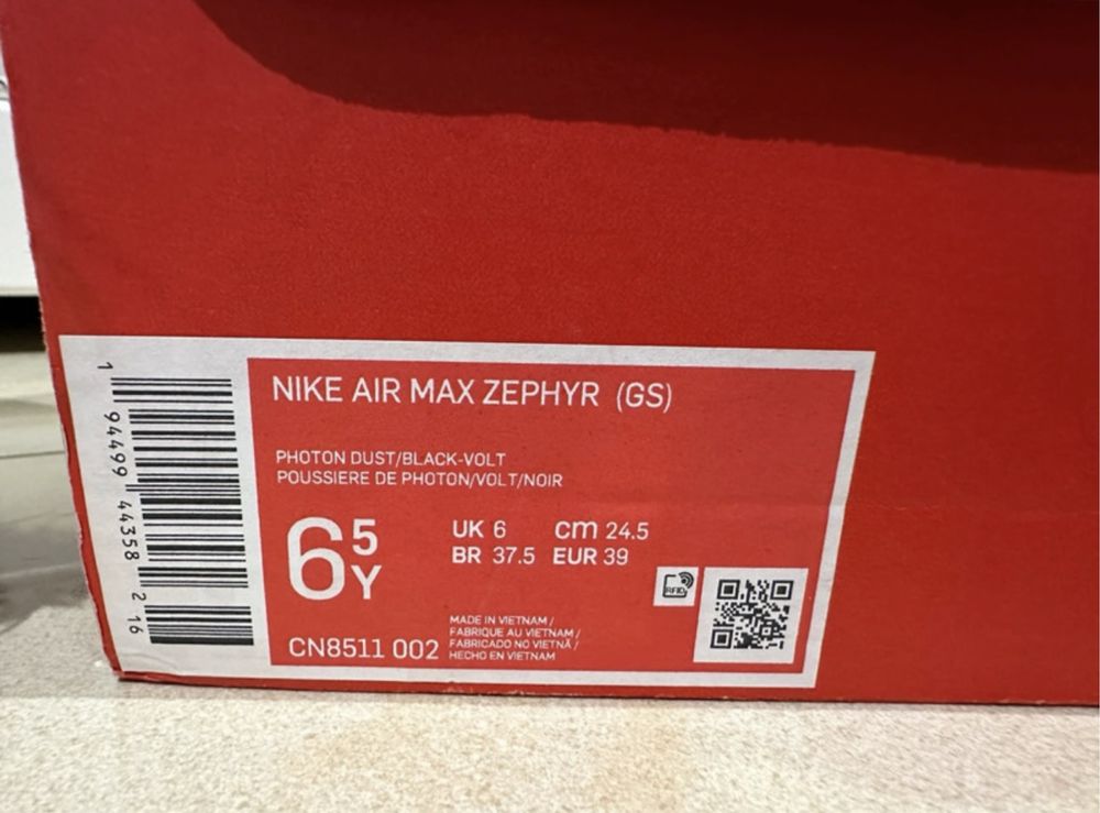 Nike Air Max Zephyr GS