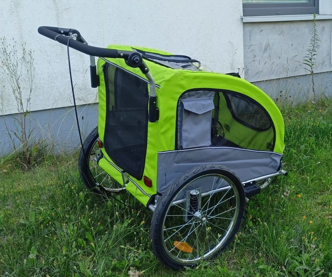 Przyczepka rowerowa dla psa, wózek dla psa