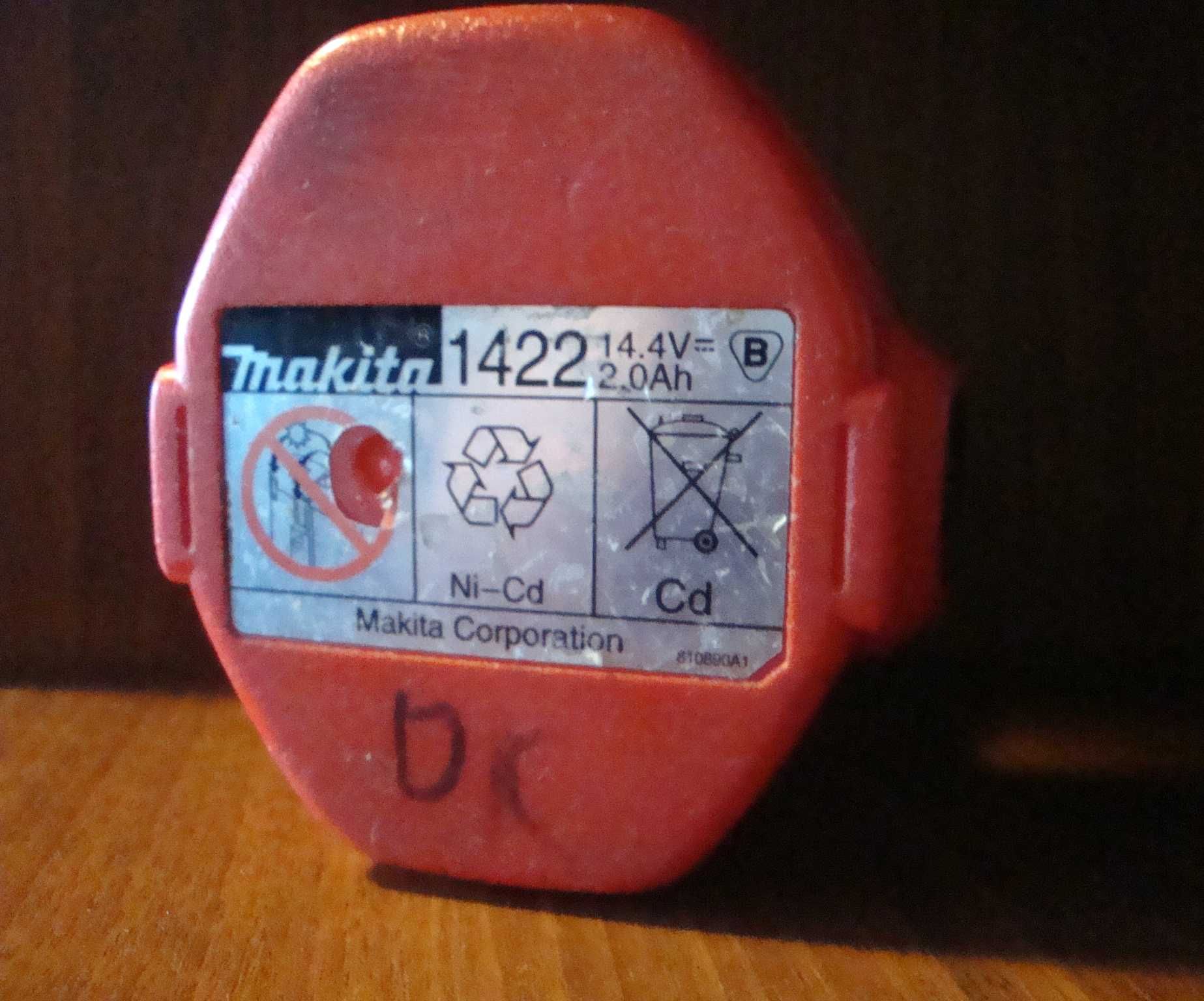 Akumulator Makita 1422, Ni-Cd. 14,4 V,  2.0Ah Sprawna!!! OKAZJA