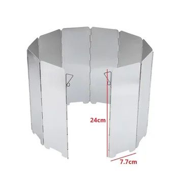 Corta vento fogão portátil