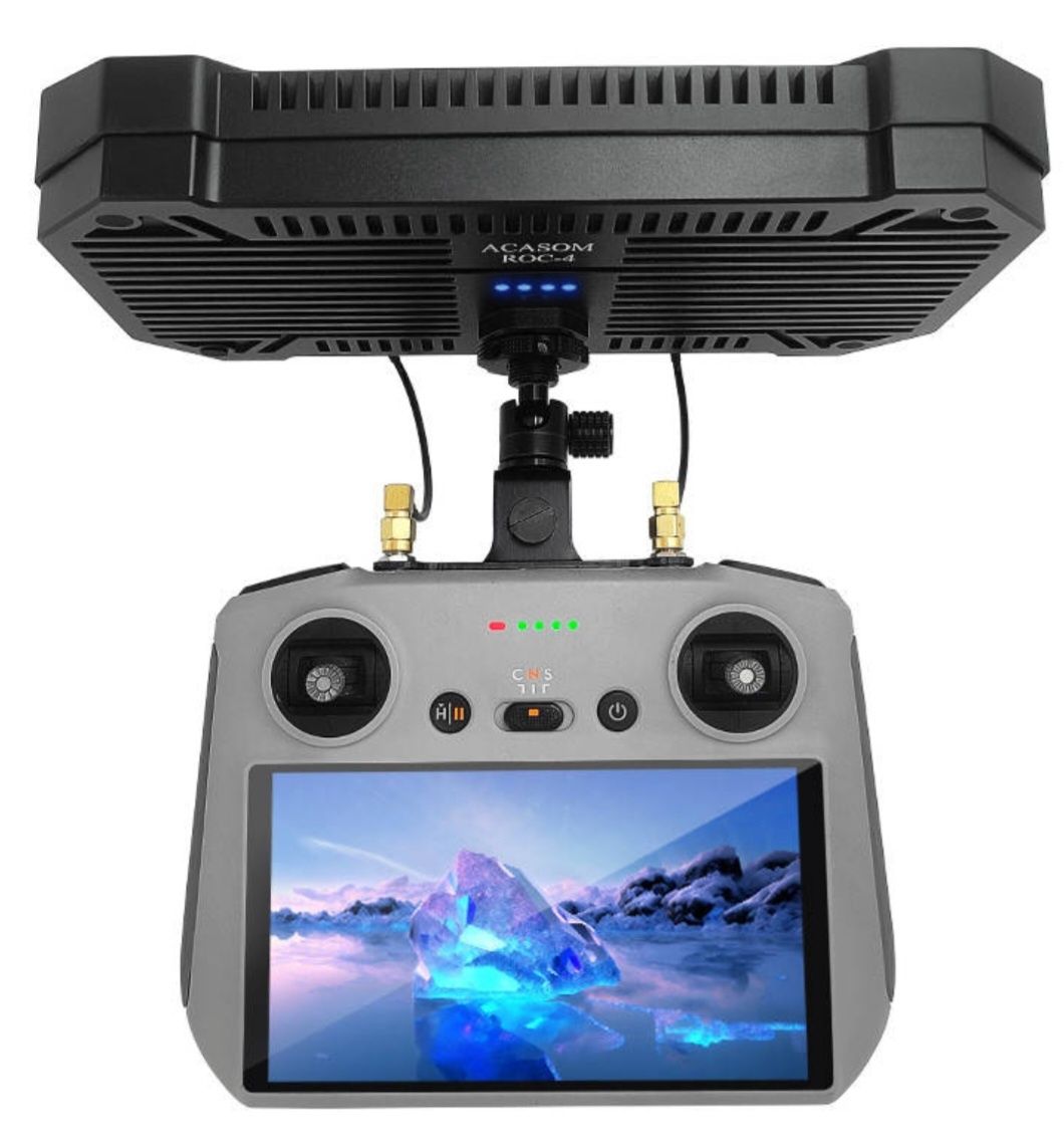 Крепление усилителя ACASOM ROC-4/MAVKA/NINJA для пульта DJI RC Pro