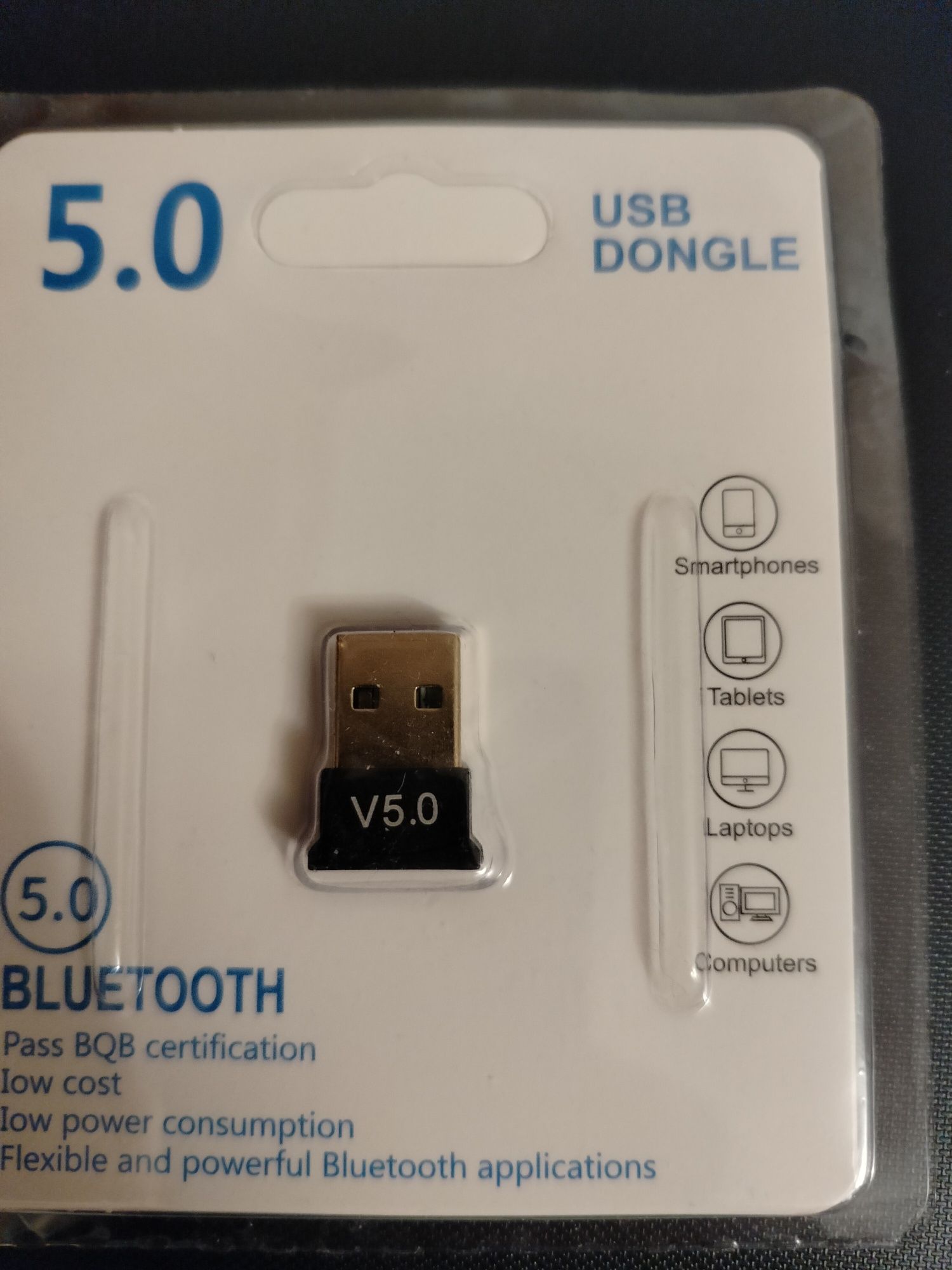 Блютус адаптер USB Bluetooth 5.0