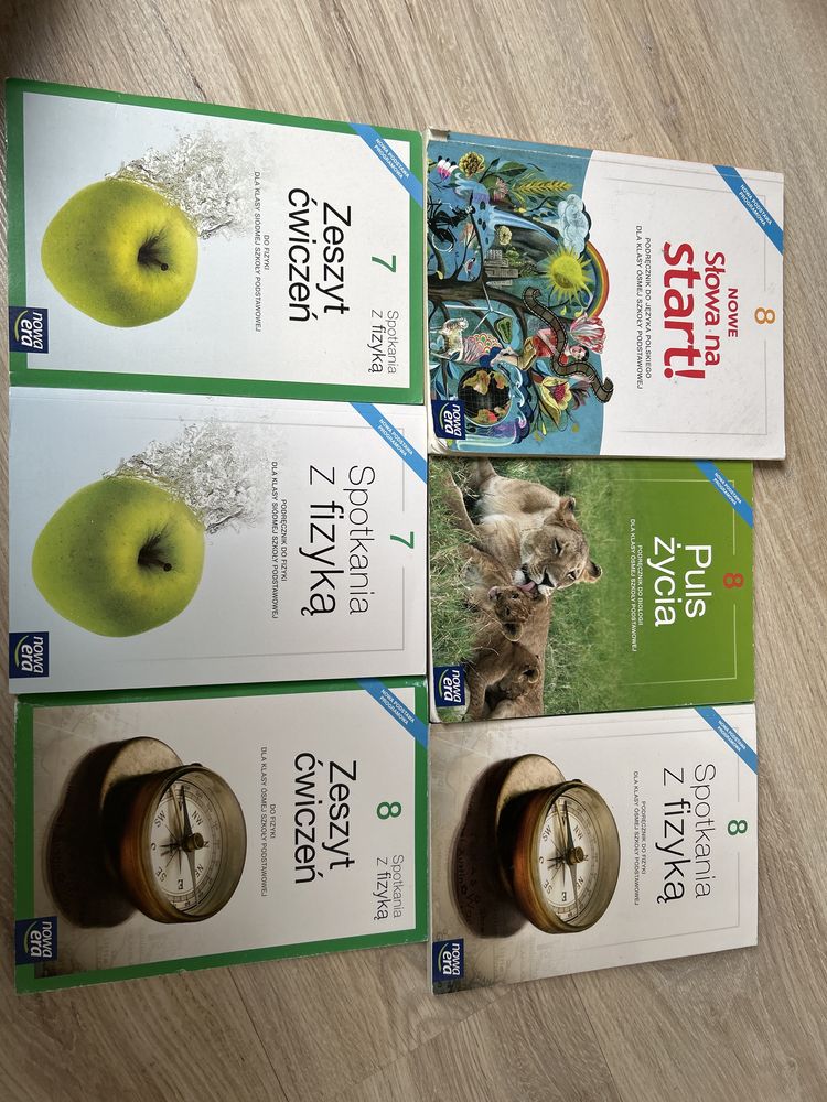 Podreczniki do klasy 7 i 8