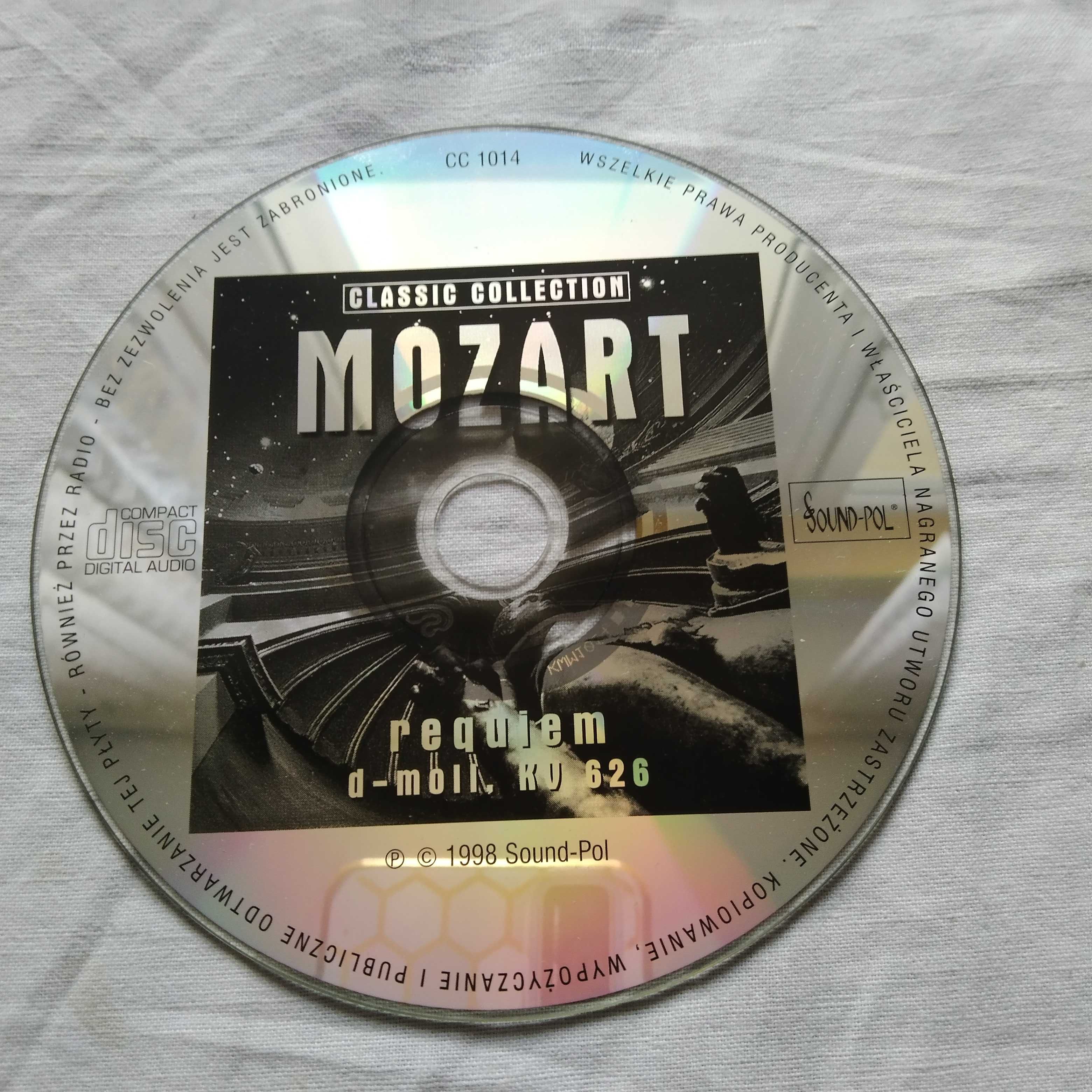 Mozart - Requiem , płyta Cd .