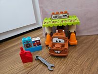 Zestaw duplo złomek szopa warsztat cars auta