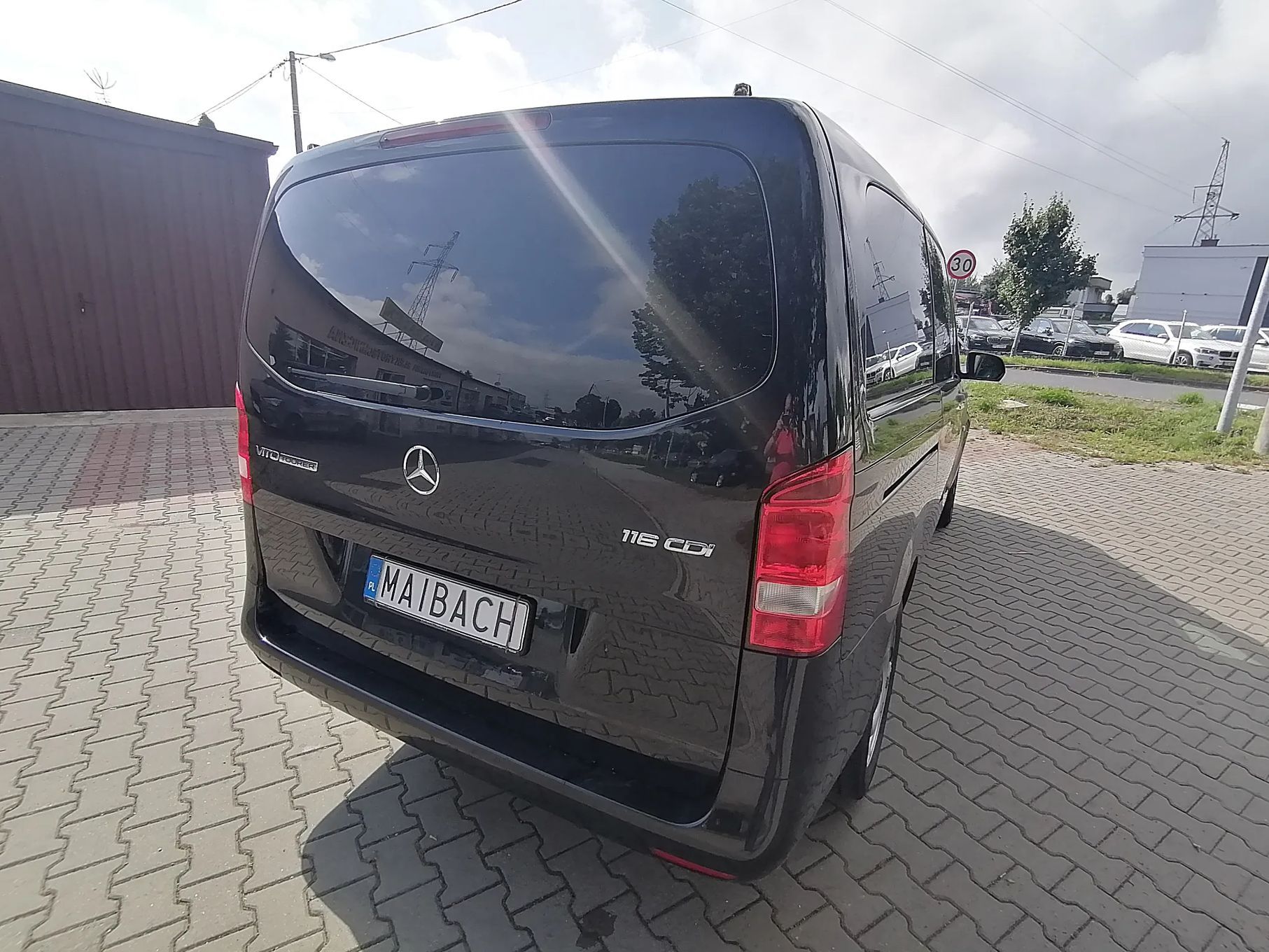 Mercedes-Benz Vito TOURER.116CDI.163KM,klima!9-Osobowy!przeb-106tyś!