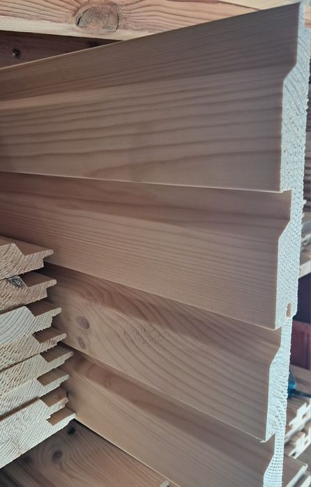 PRODUCENT deska elewacyjna lamele, romb duo kl 1 sosna, świerk, modrze