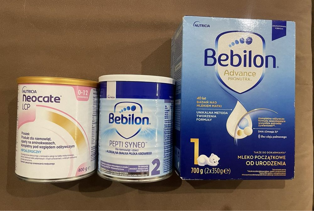 Mleko modyfikowane Bebilon, Neocate