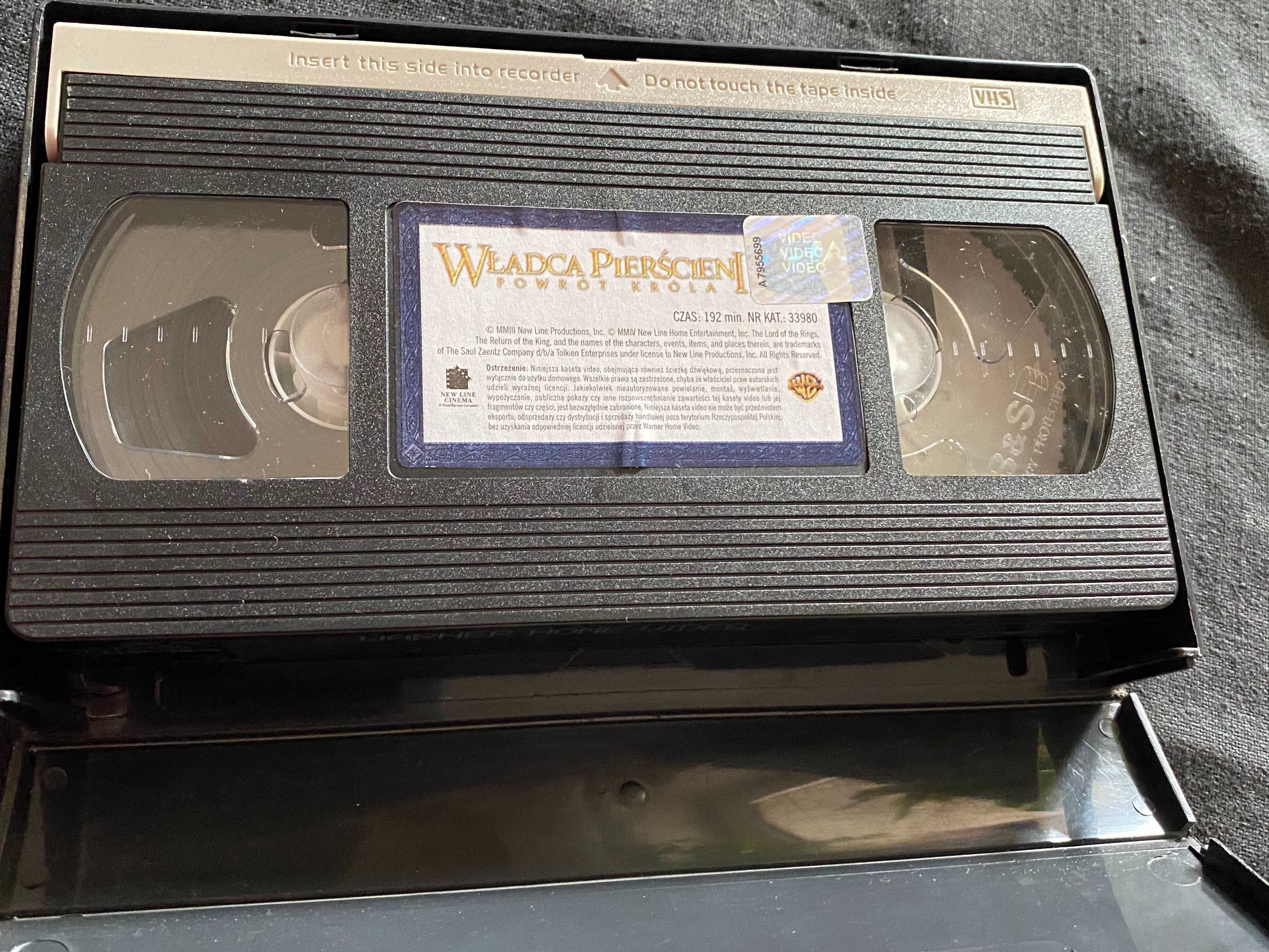 Wladca Pierscieni-POWROT KROLA-film na kasecie VHS