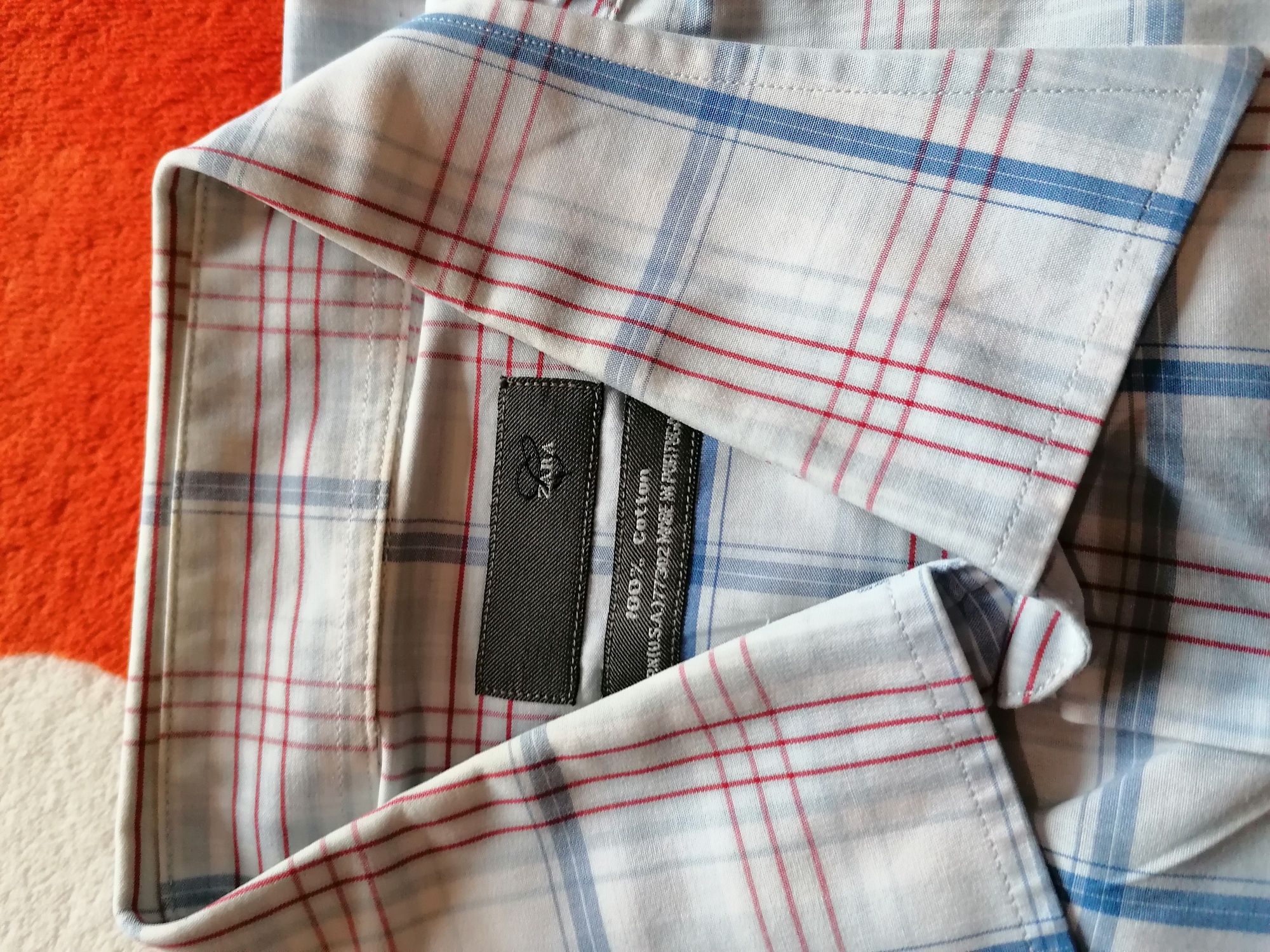 6 Camisas manga curta 100 %Alg.